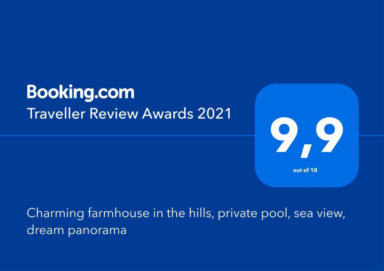 Charming Farmhouse In The Hills, Private Pool, Sea View, Dream Panorama Camaiore Exterior photo