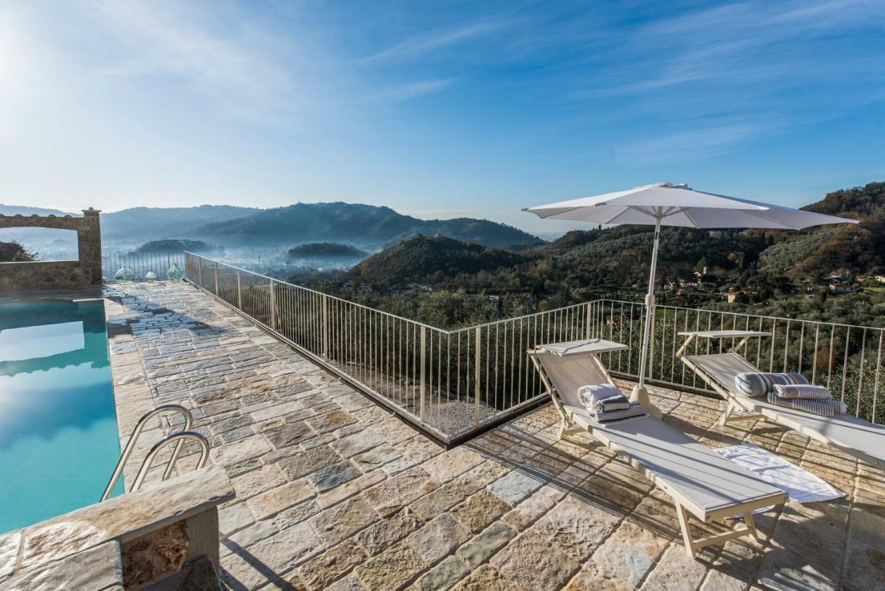 Charming Farmhouse In The Hills, Private Pool, Sea View, Dream Panorama Camaiore Exterior photo