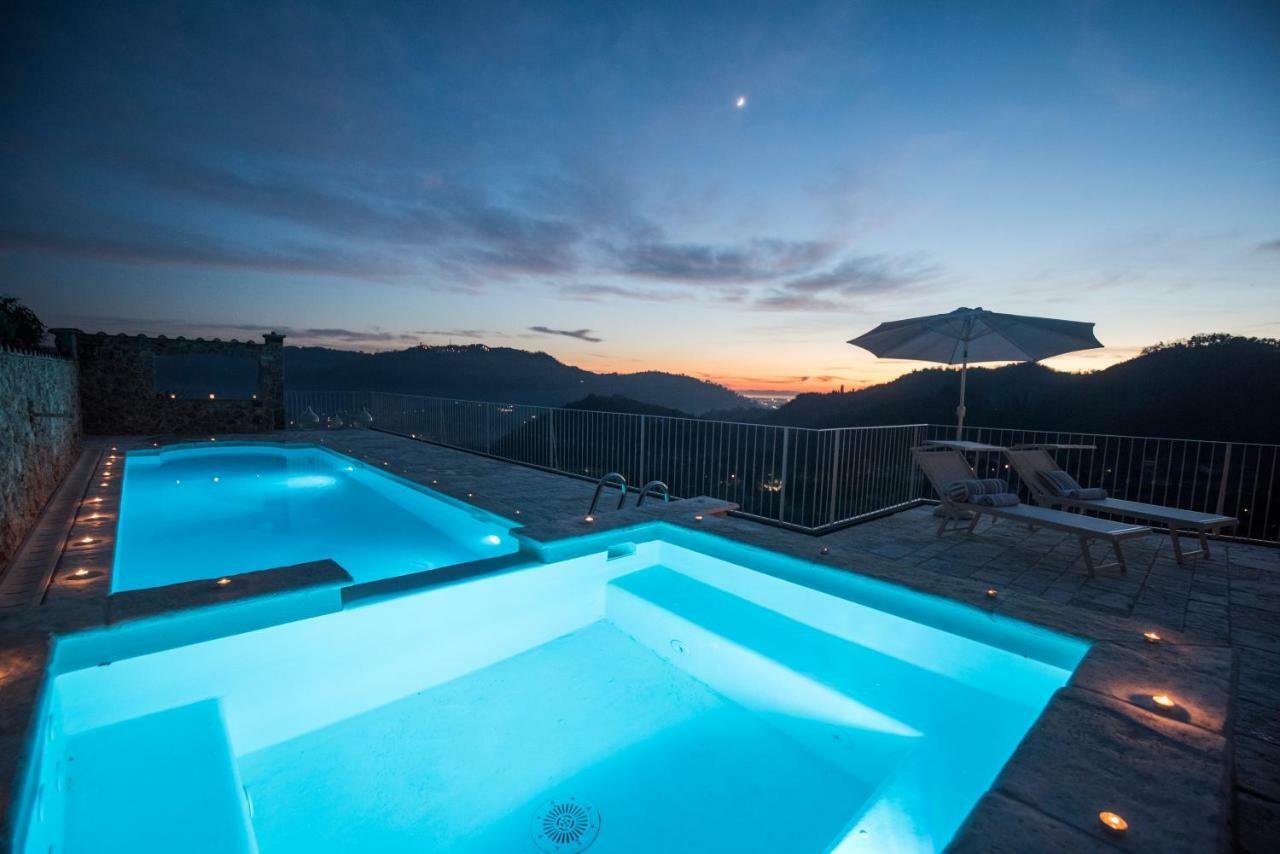 Charming Farmhouse In The Hills, Private Pool, Sea View, Dream Panorama Camaiore Exterior photo