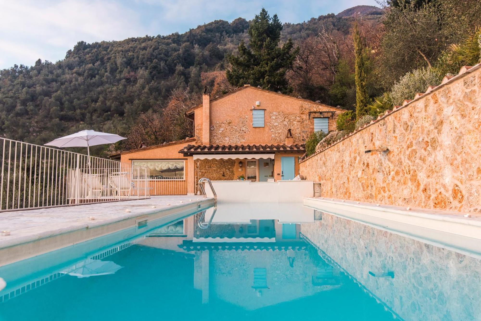 Charming Farmhouse In The Hills, Private Pool, Sea View, Dream Panorama Camaiore Exterior photo