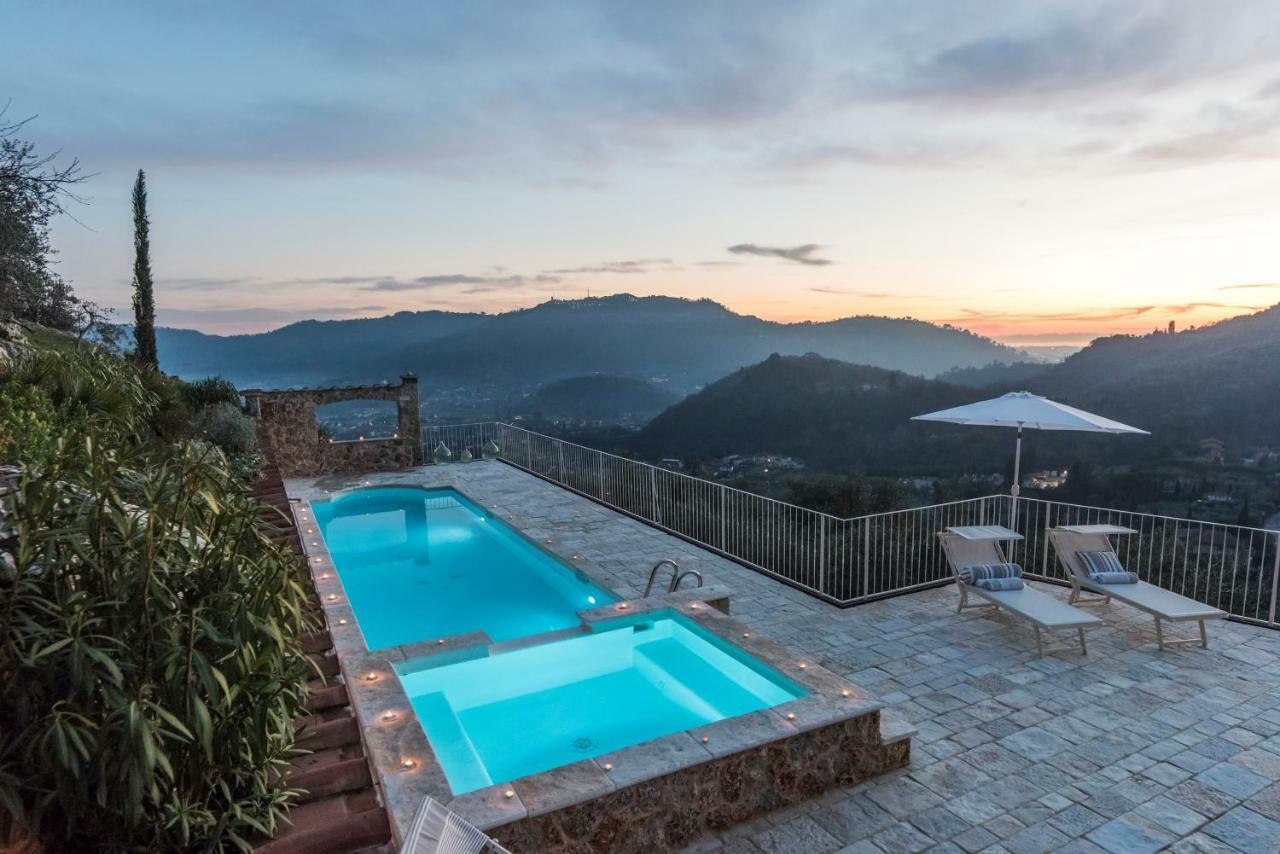 Charming Farmhouse In The Hills, Private Pool, Sea View, Dream Panorama Camaiore Exterior photo