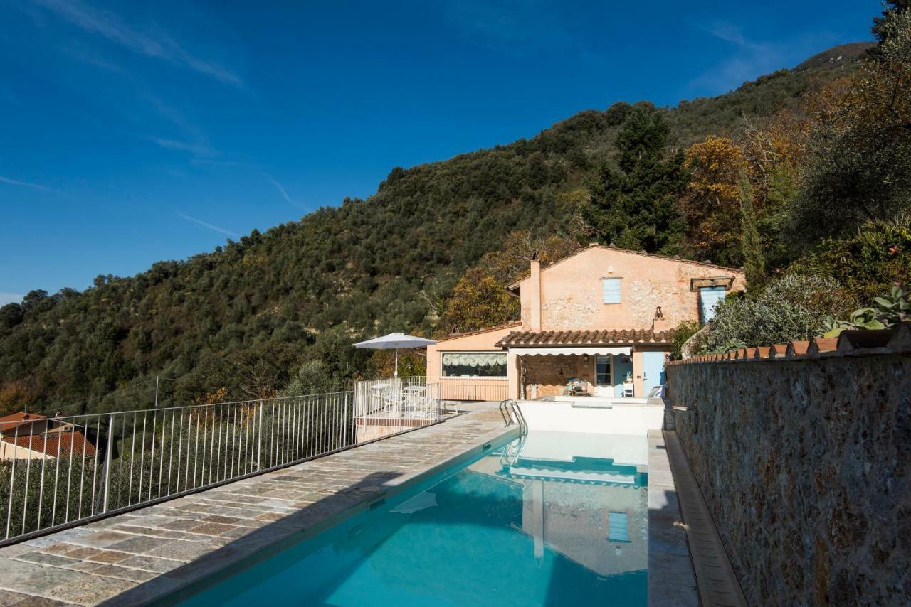 Charming Farmhouse In The Hills, Private Pool, Sea View, Dream Panorama Camaiore Exterior photo