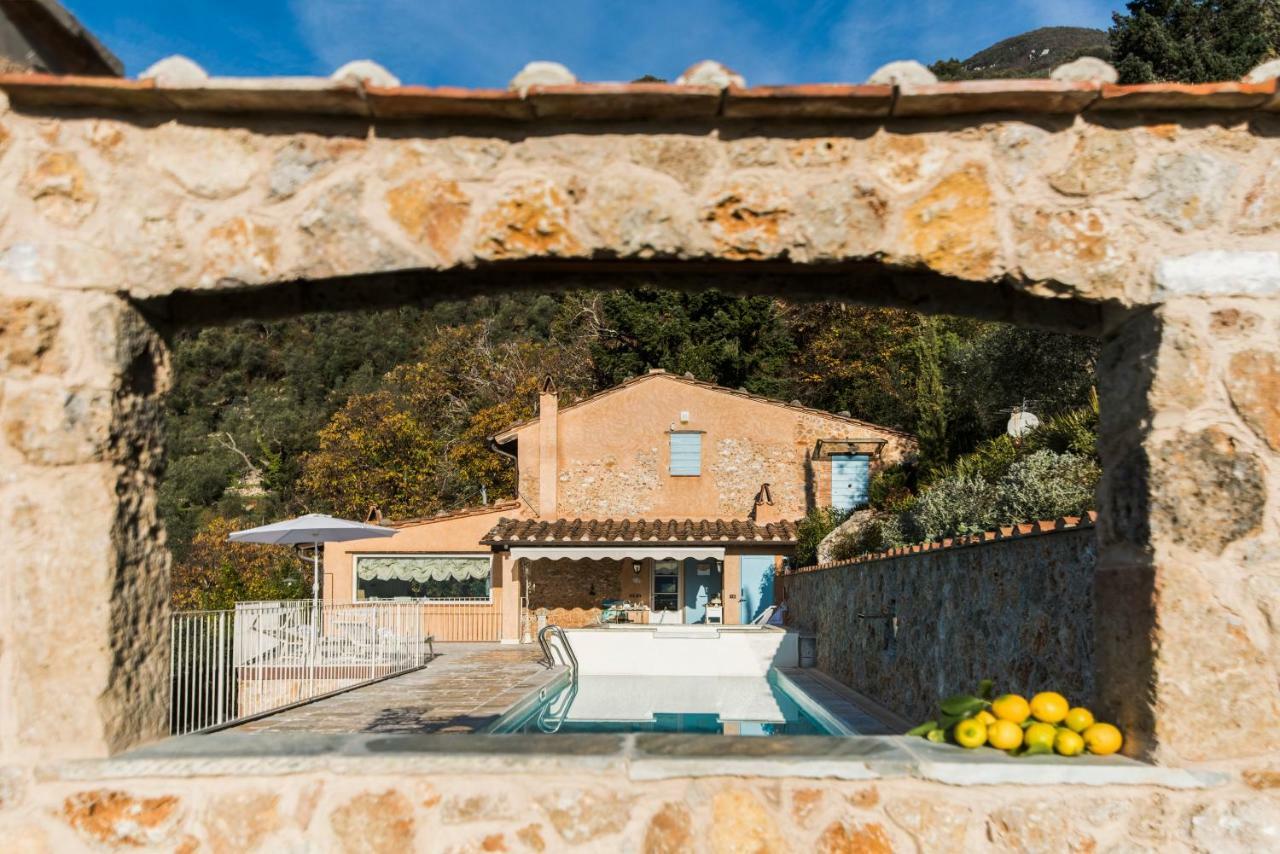 Charming Farmhouse In The Hills, Private Pool, Sea View, Dream Panorama Camaiore Exterior photo